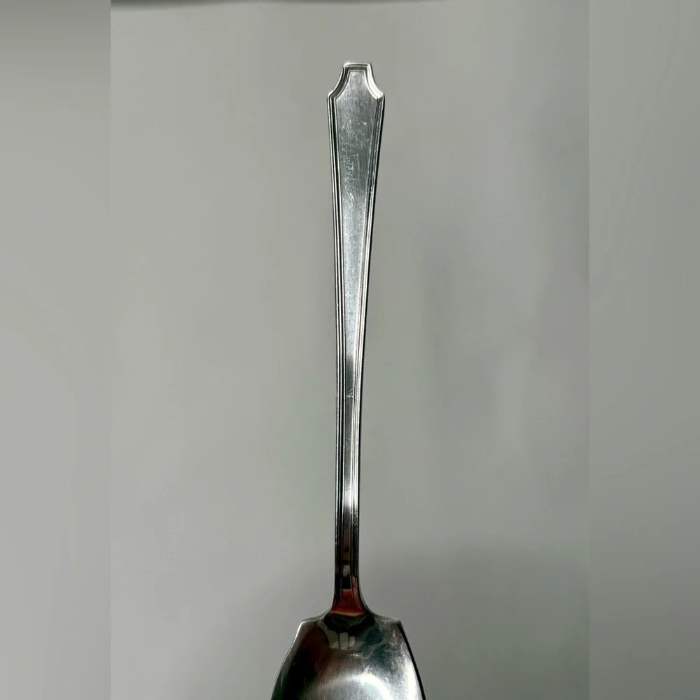 Vintage 1847 Rogers Bros Ancestral Silverplate JELLY SERVER 7” Rare 1‎ Spoon